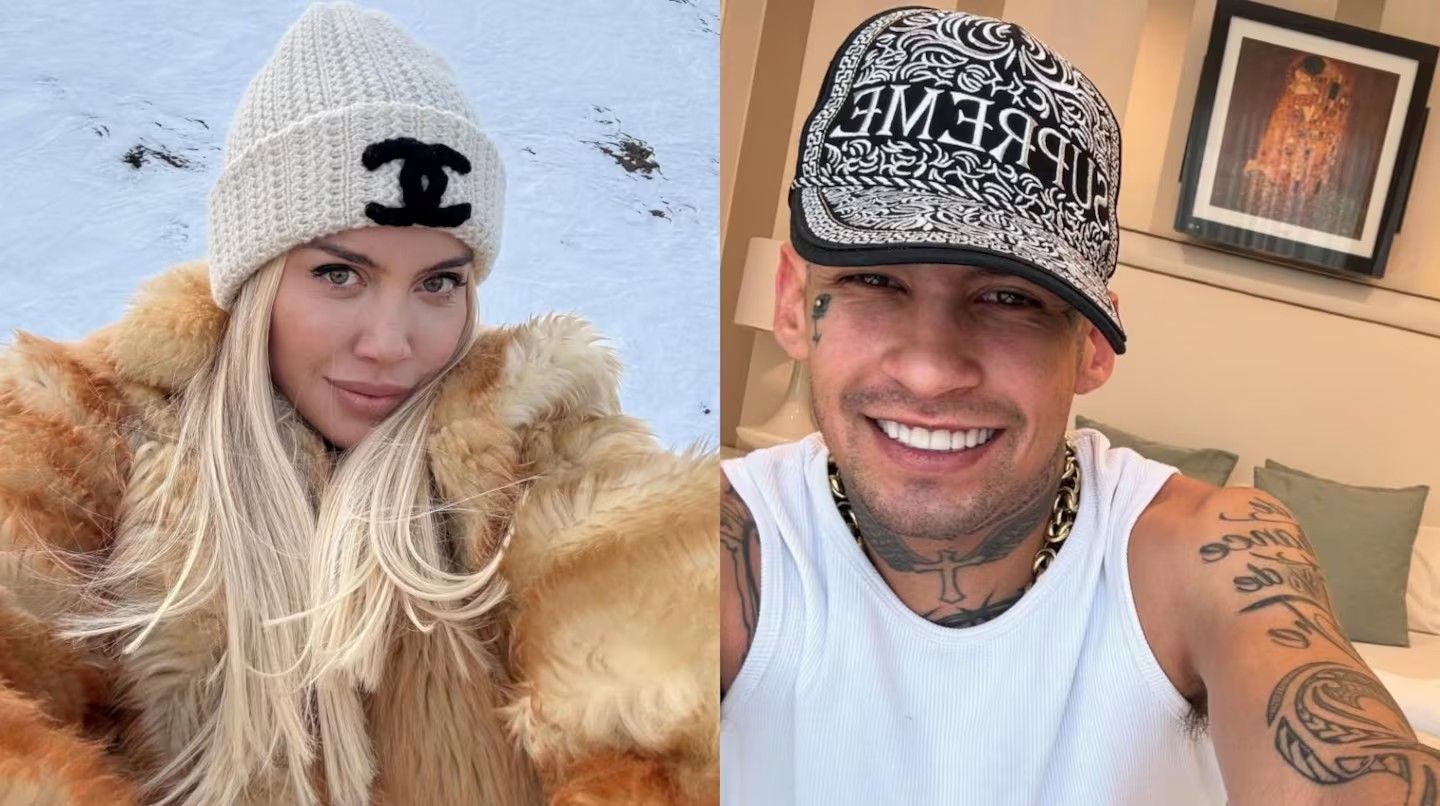 Después de comentar fotos de Seini Kim, L-Gante se mostró jey con Wanda Nara