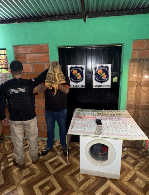 Allanamiento deja un detenido y más de 166 dosis de crack incautadas