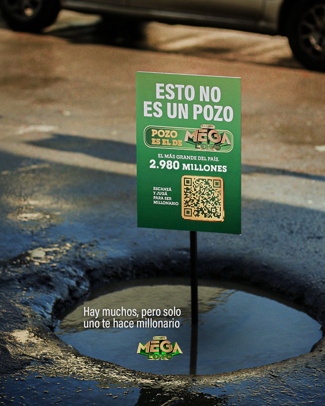 ¡El pozo más grande del país no está en las calles!