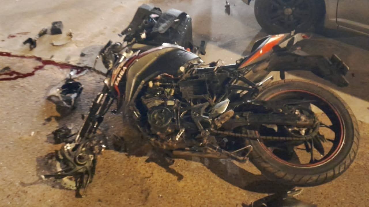 (VIDEO)Poli tatacho protagonizó accidente donde falleció a joven bombero delivery