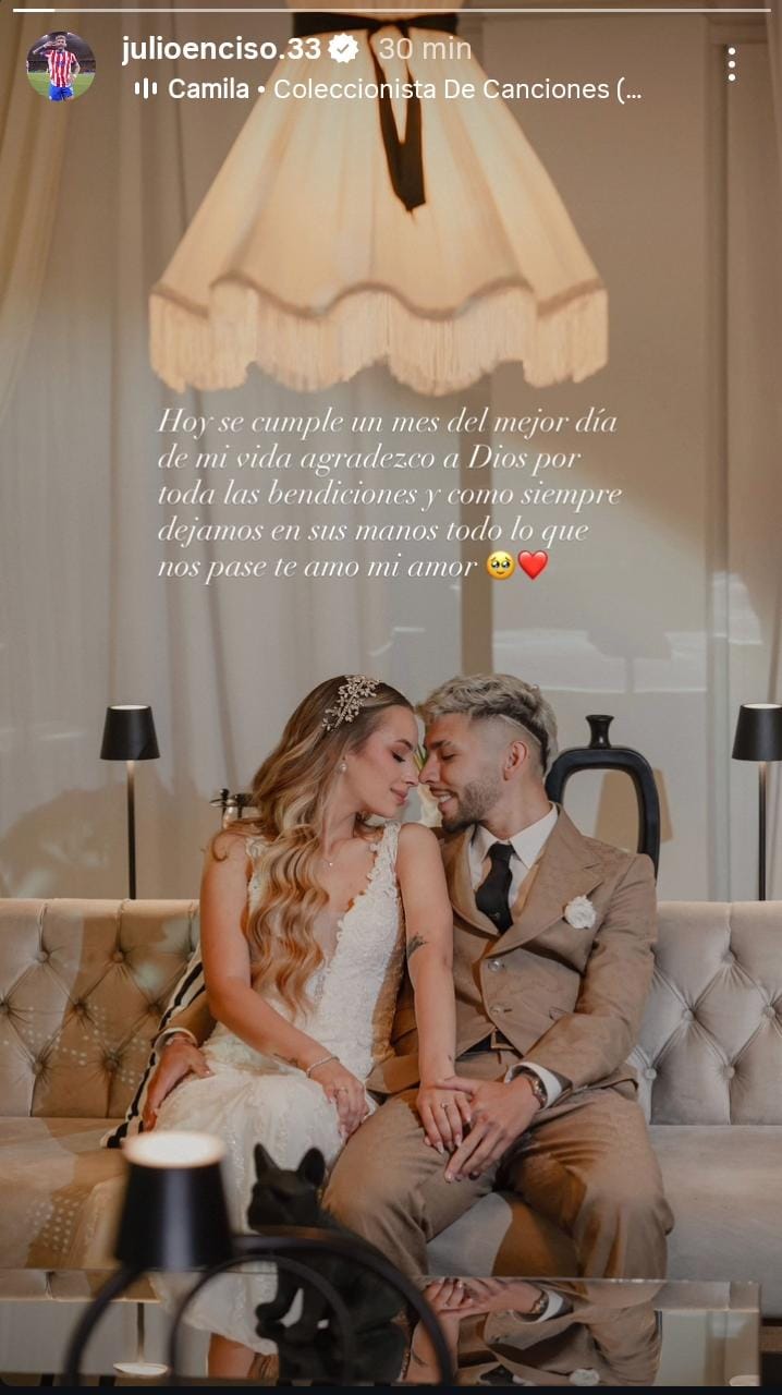 ¡Julio Enciso celebra sus bodas de papel!