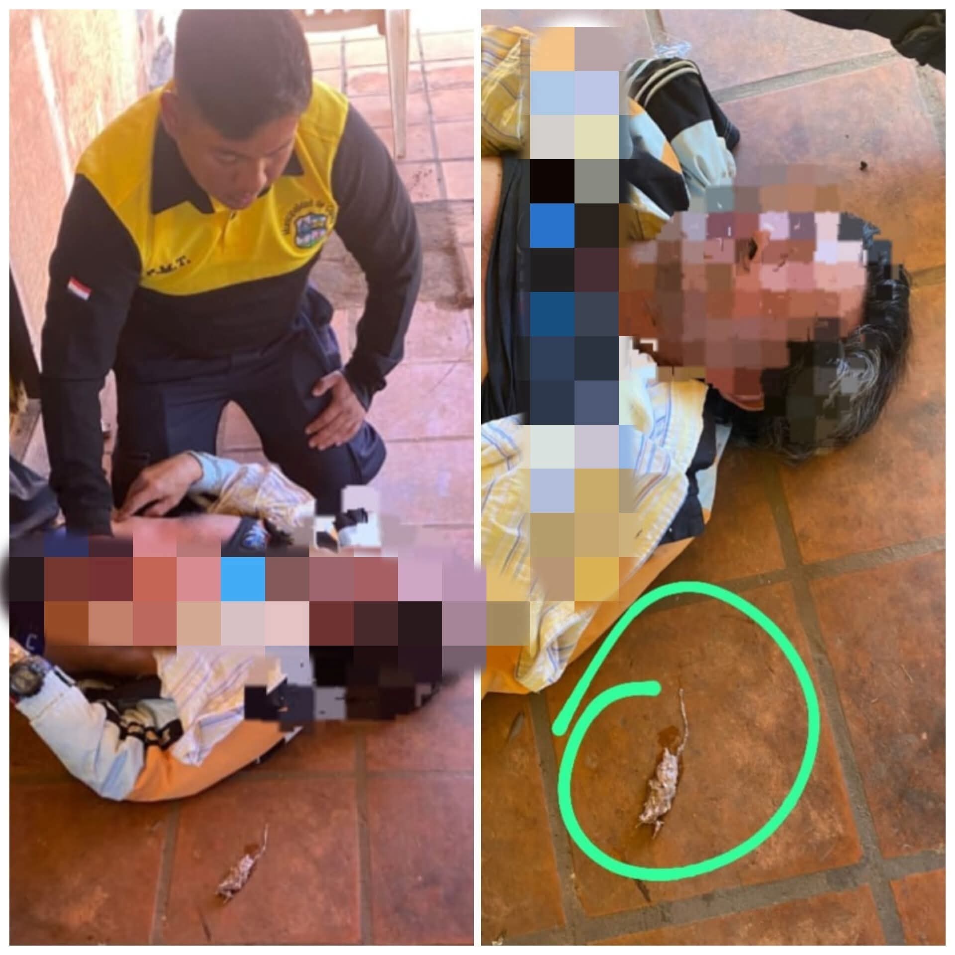 ¡Karai ijahy´o pa´ã con so’o y poli de tránsito le salvó la vida!
