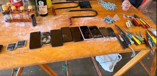 Requisa en la cacerolita de Villarrica: Había de todo “tio”