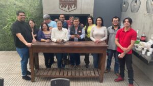 ¡Así festejó el equipo cañón del Popu el día de la amistad!