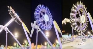 Terror en Arabia Saudita: se partió un juego mecánico en el aire y dejó 23 heridos