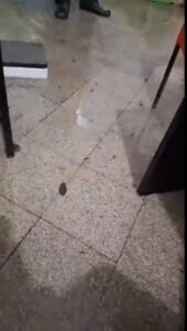Se “inundó” el área de pediatría del Hospital de Barrio Obrero.