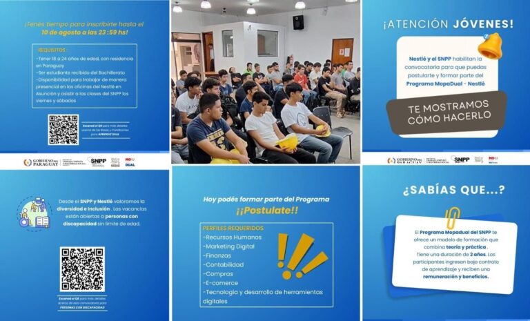 Estudiá y trabajá al mismo tiempo