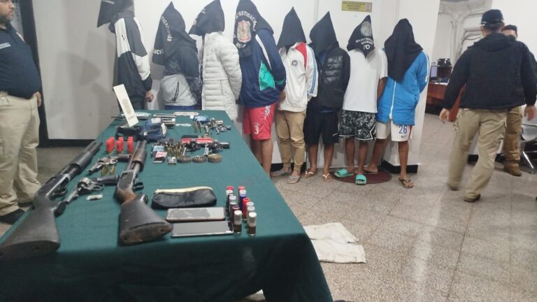Oiko operativo guasu para demantelar clanes vinculados a crímenes y microtráfico