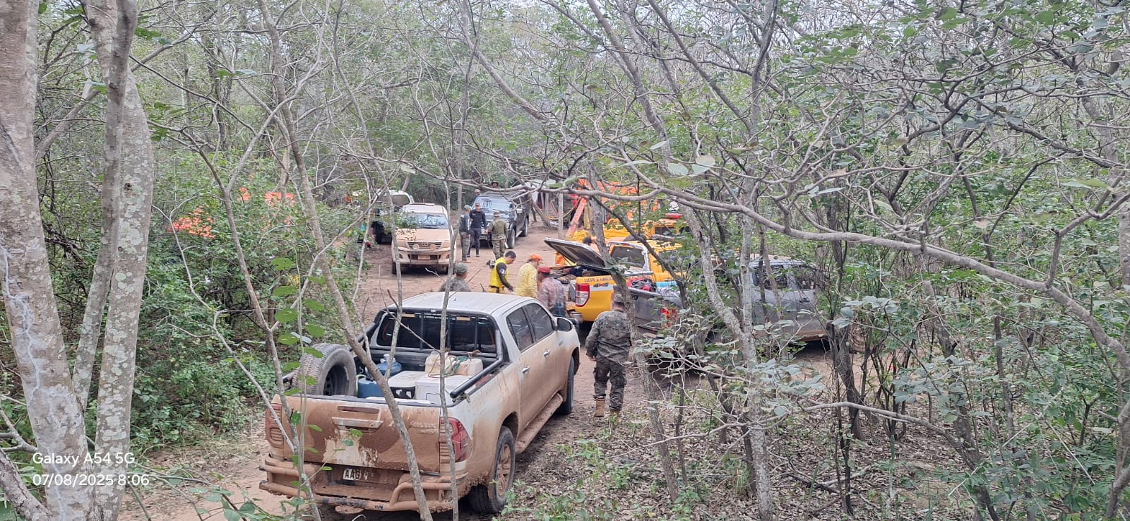 Comitiva fiscal se constituyó en Cerro León y levantaron el cuerpo del finado argentino que estaba desaparecido