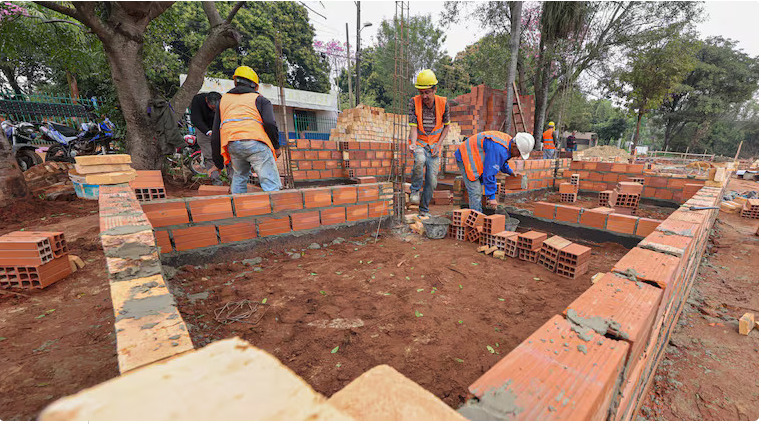 En Limpio ya levantan las primeras 12 casas del plan Che Róga Porã