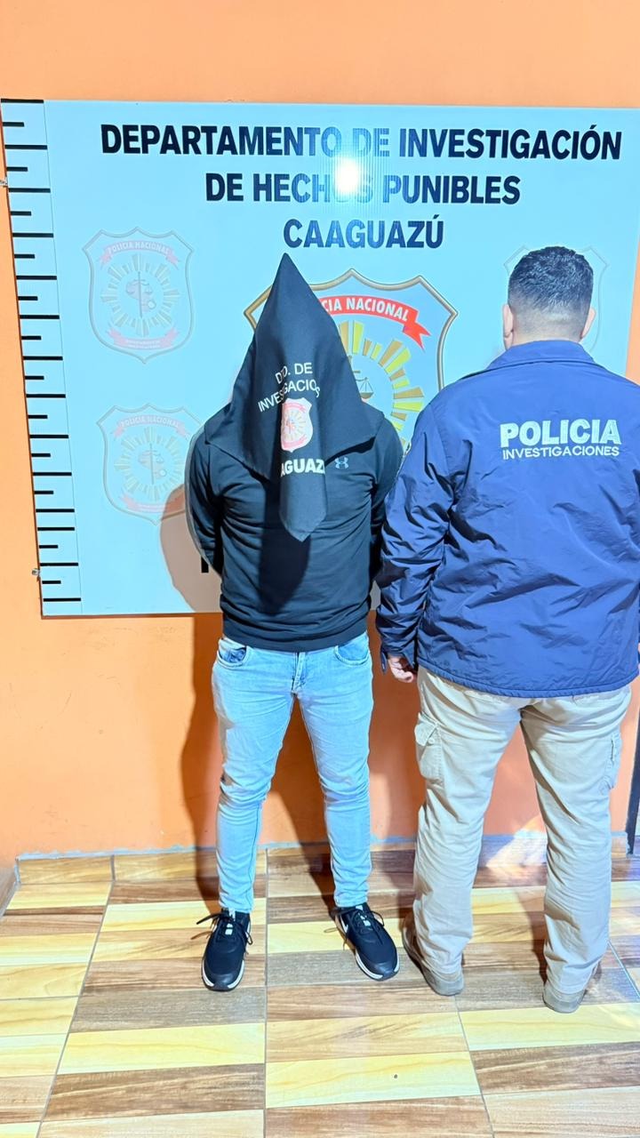 Por doble homicidio en Caaguazú: Detienen a un sospechoso