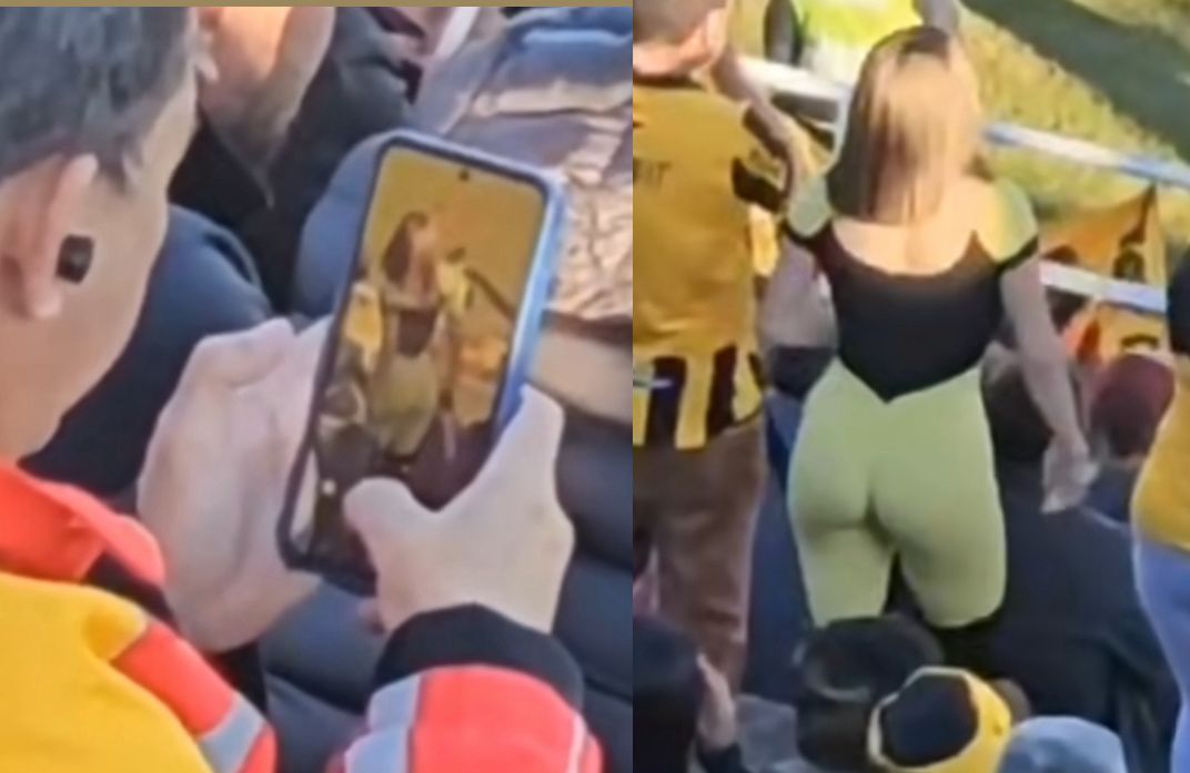 ¡Mañamína cómo pa le pescaron y le hicieron viral a un fanático de Guaraní!