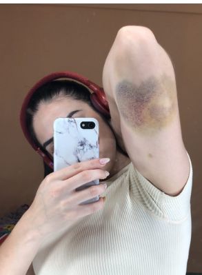 Yiyi denunció a su ex: “Te quiero matar a golpes”