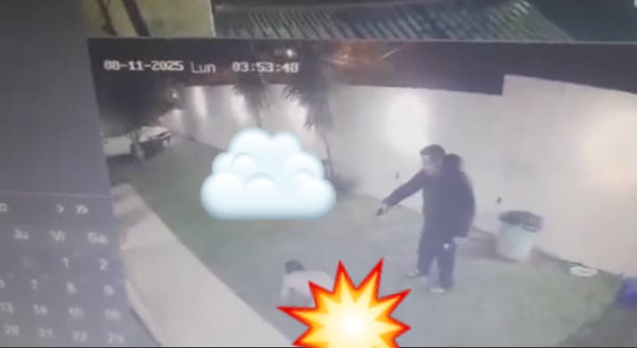 (VIDEO) Karai obligó a ladrón a ďęsŋůđąřşę por robar en Villa Elisa: avei le baleó en el brazo