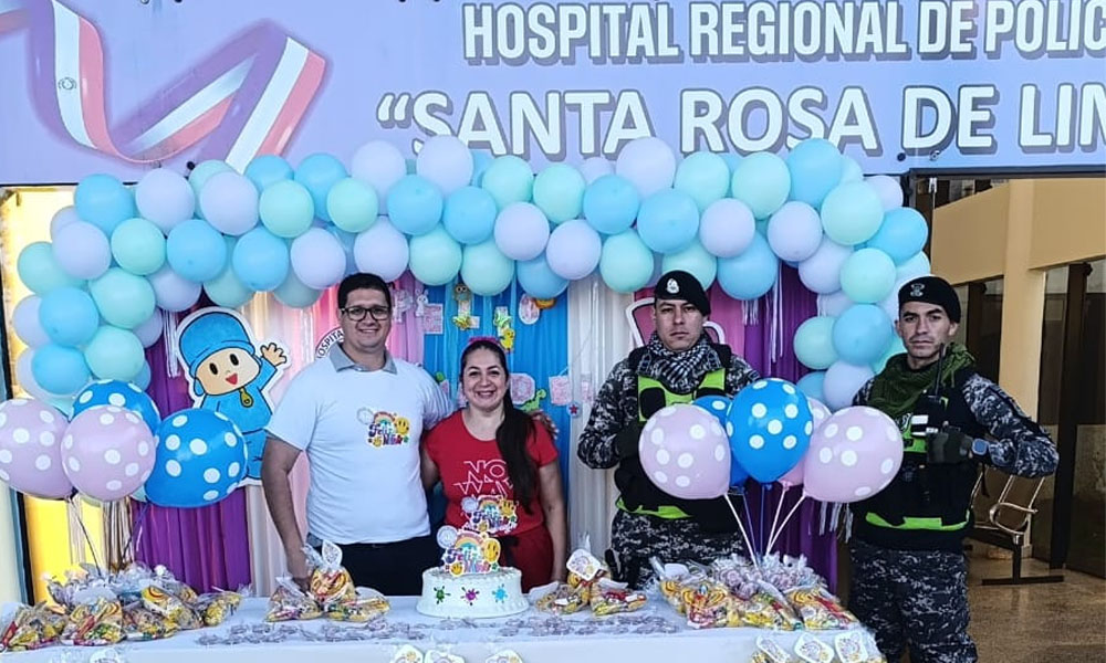 Festejo adelantado para los niños en el Hospital de Santa Rosa