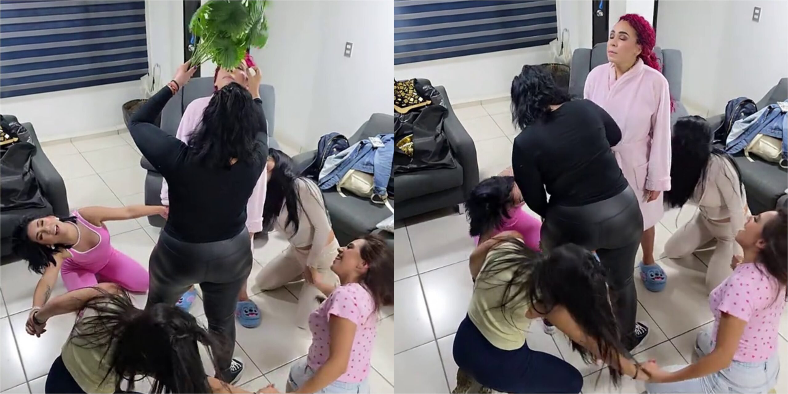 (VIDEO) ¿El grupo “Aroma” hace macumba de liberación antes de cantar?