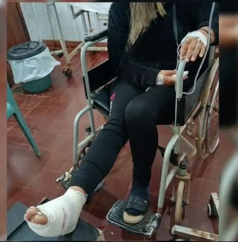 Mujer fue baleada en violento asalto en Caazapá