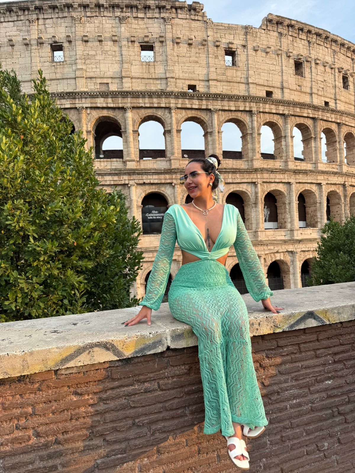 ¡Cuerona la está “pasando bomba” en la hermosa Italia!