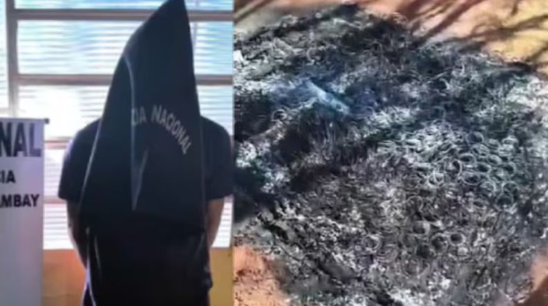 Imputan por feminicidio a arriero que le prendió fuego a su lapa