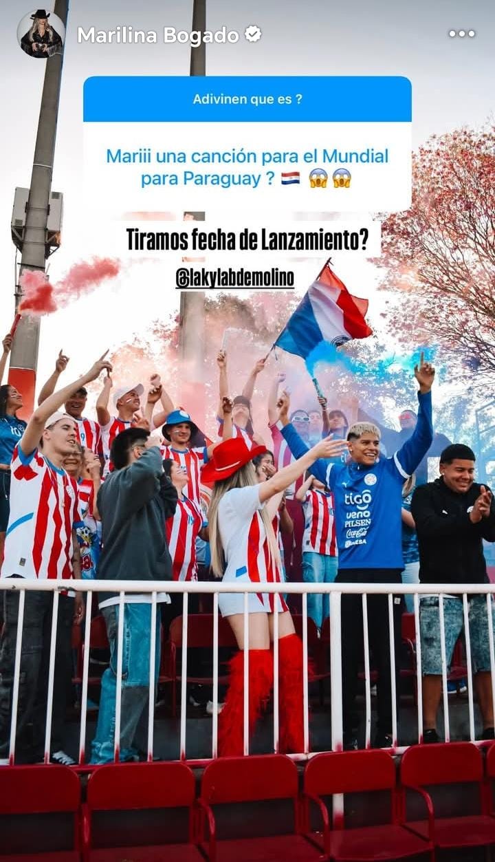 Marilina anuncia que lanzará tema para el Mundial 2026