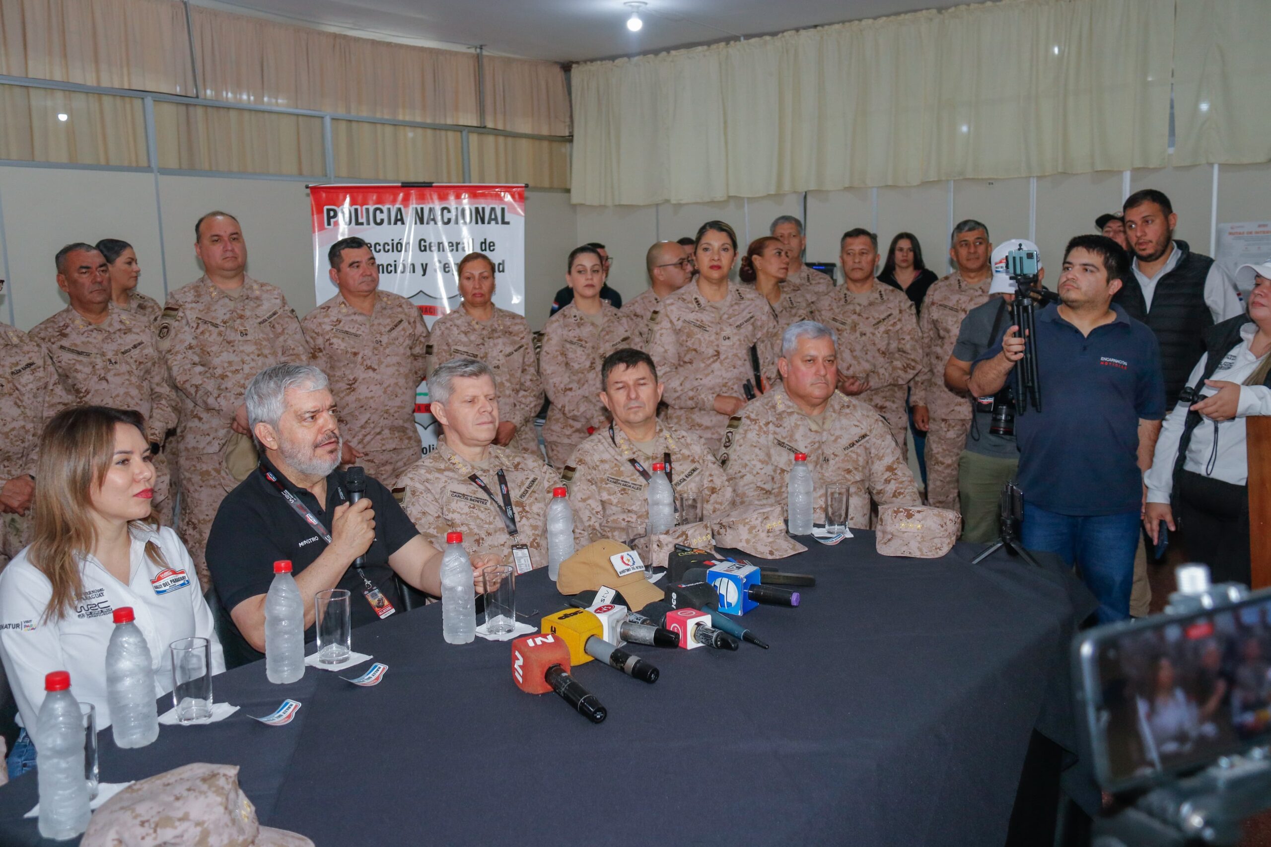 Presentan plan de seguridad mbarete para Rally Mundial en Itapúa