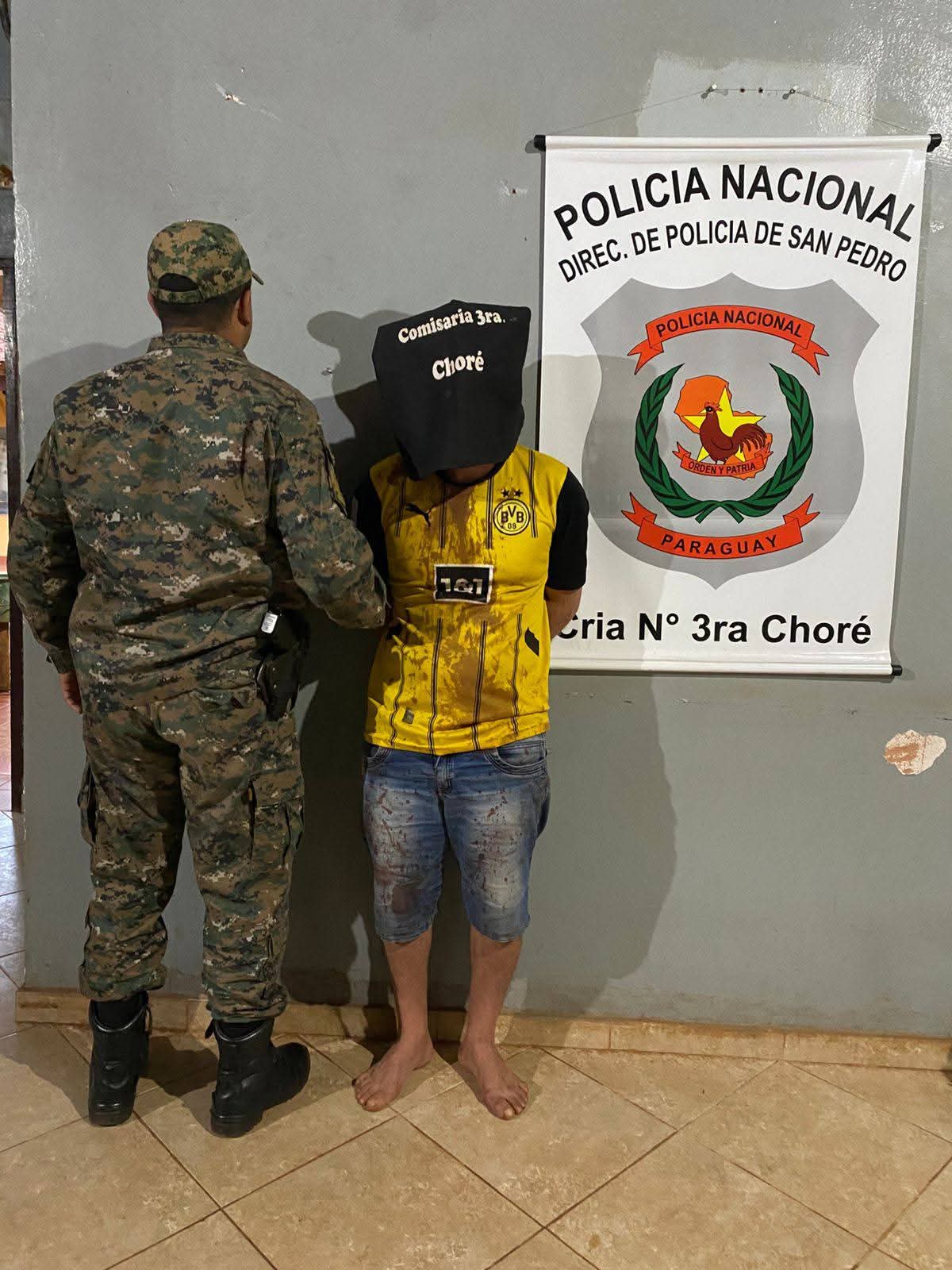 Karai llegó tatacho y acuchilló a su hermano y cuñada