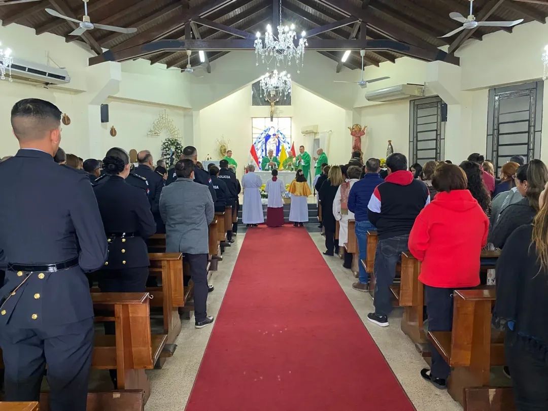 Misa en honor al Día del Agente de Policía