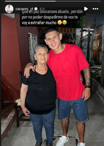 ¡La triste pérdida que sufrió el pelotero albirró, Juan Cáceres!