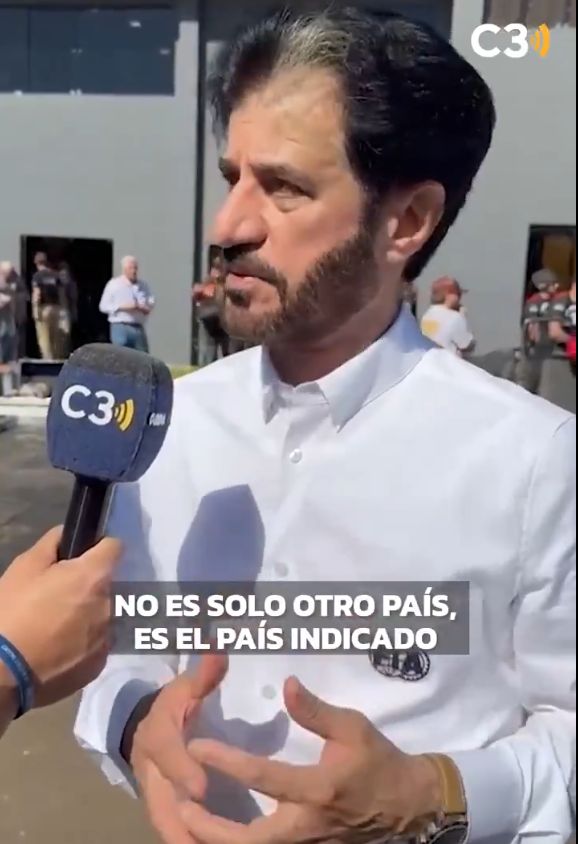 (VIDEO. Presidente de FIA le cierra la boca a periodista argentino: “No es solo otro país, es el país.”
