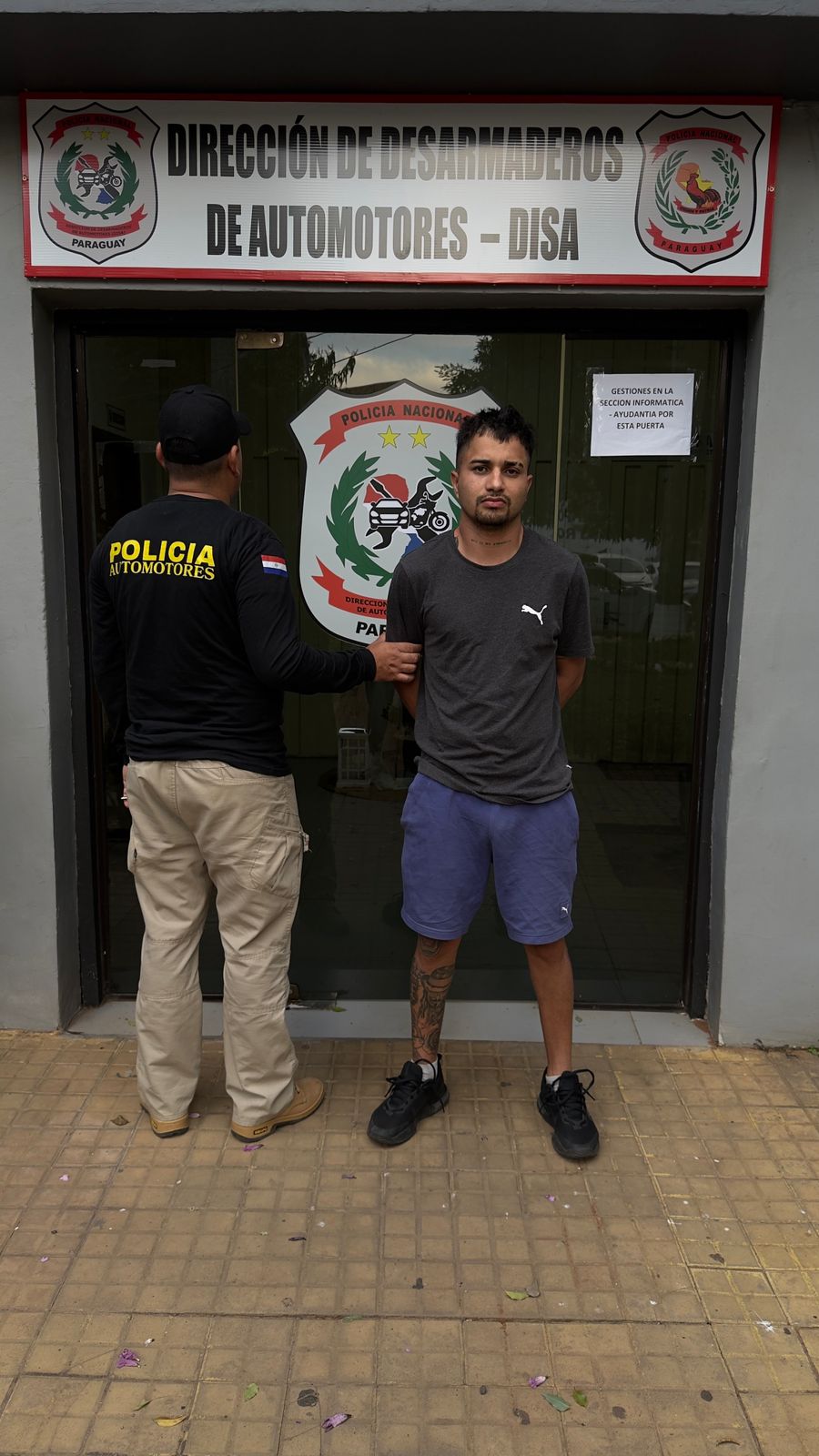 Usaba identidad de su hermano y cayó con camioneta robada en Brasil