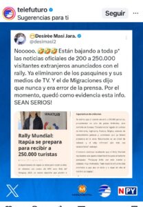 Escrache total de loperro contra Telefuturo y Desirée Masi por mala onda