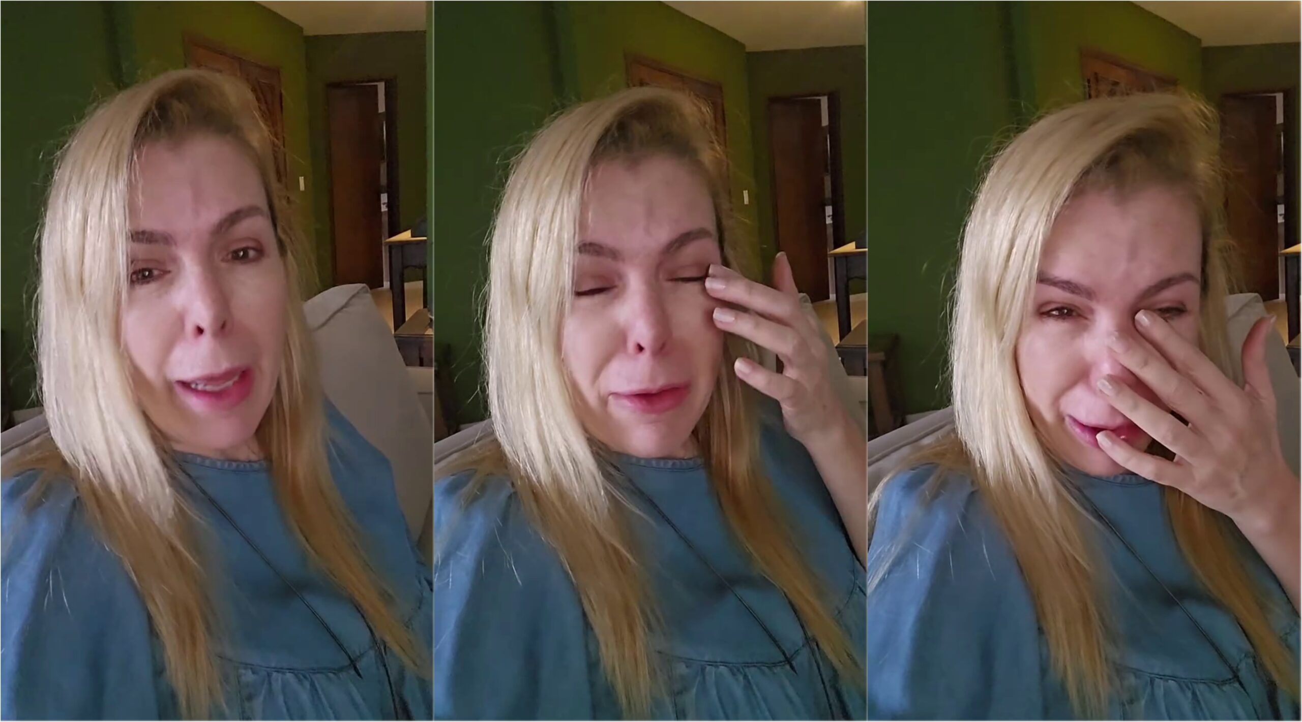 (VIDEO) ¡Paola Hermann apareció llorando en un vídeo!