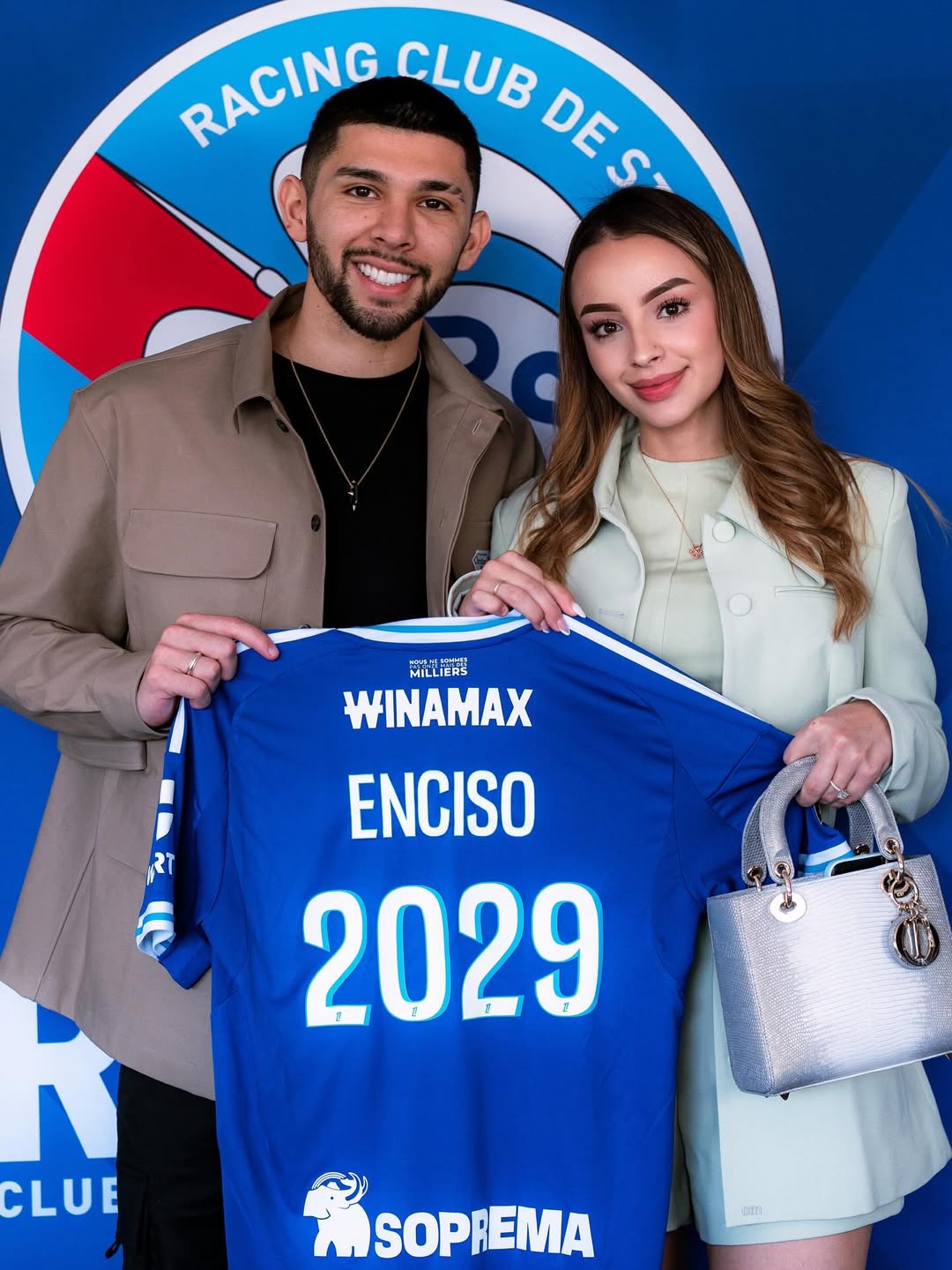 Enciso y Melissa en Francia: “Un nuevo capítulo empieza mi amor”