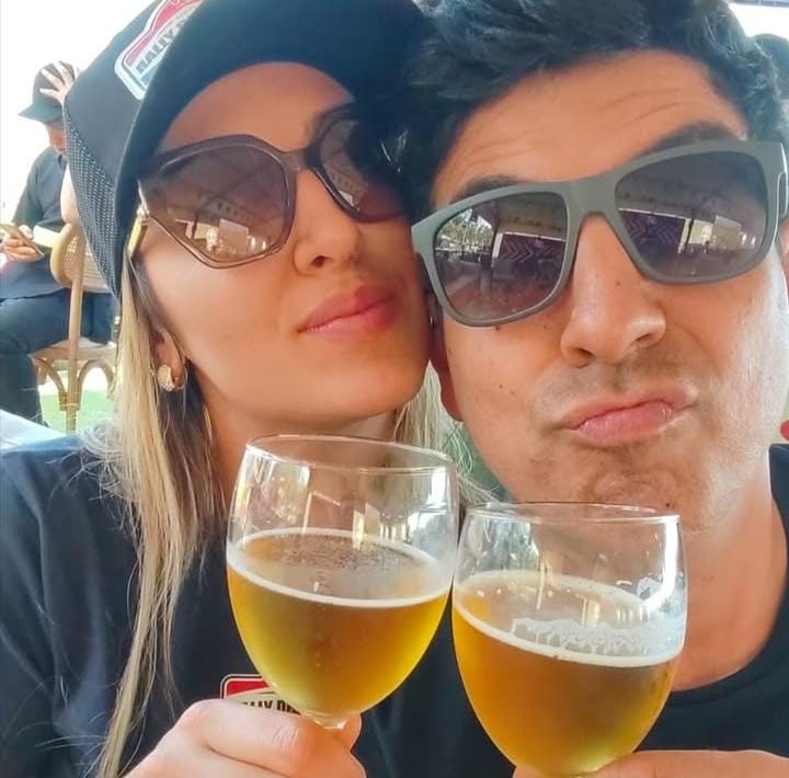 ¡Chiche mostró quien lo acompañó al rally!