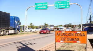Oñemboty acceso al aeropuerto Silvio Pettirossi en Luque
