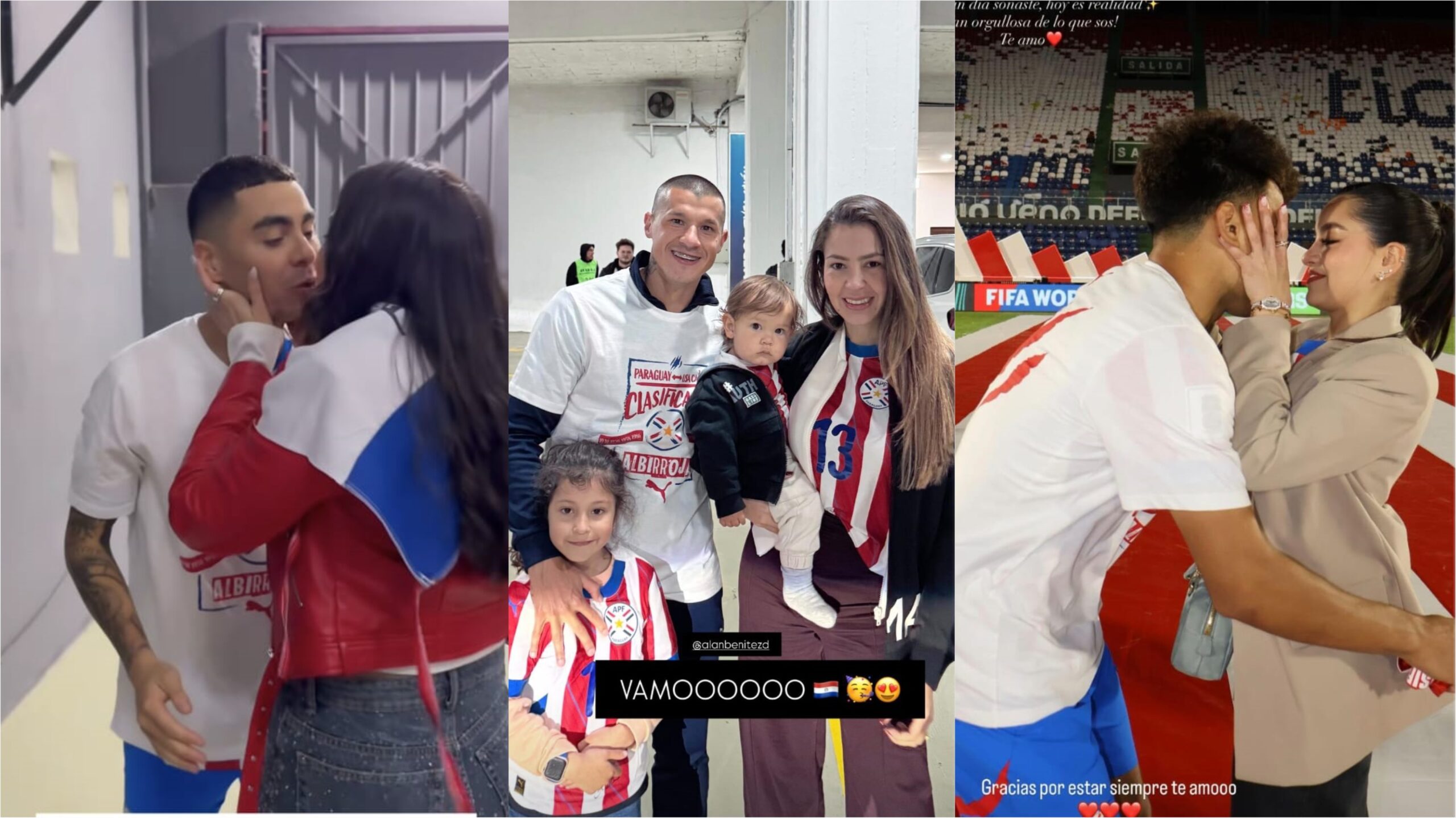 (GALERÍA) ¡Mirá cómo festejaron los peloteros albirrojos con sus doñas!