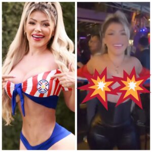 (VIDEO)¡Yenys Olmedo alegró a hinchas albirrojos que festejaban con un opívo de lolas!
