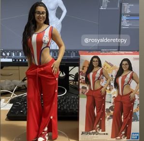 Rosy Alderete rumbeó a Perú detrás de la la sele y mostró la sexy albirró que va a lucir