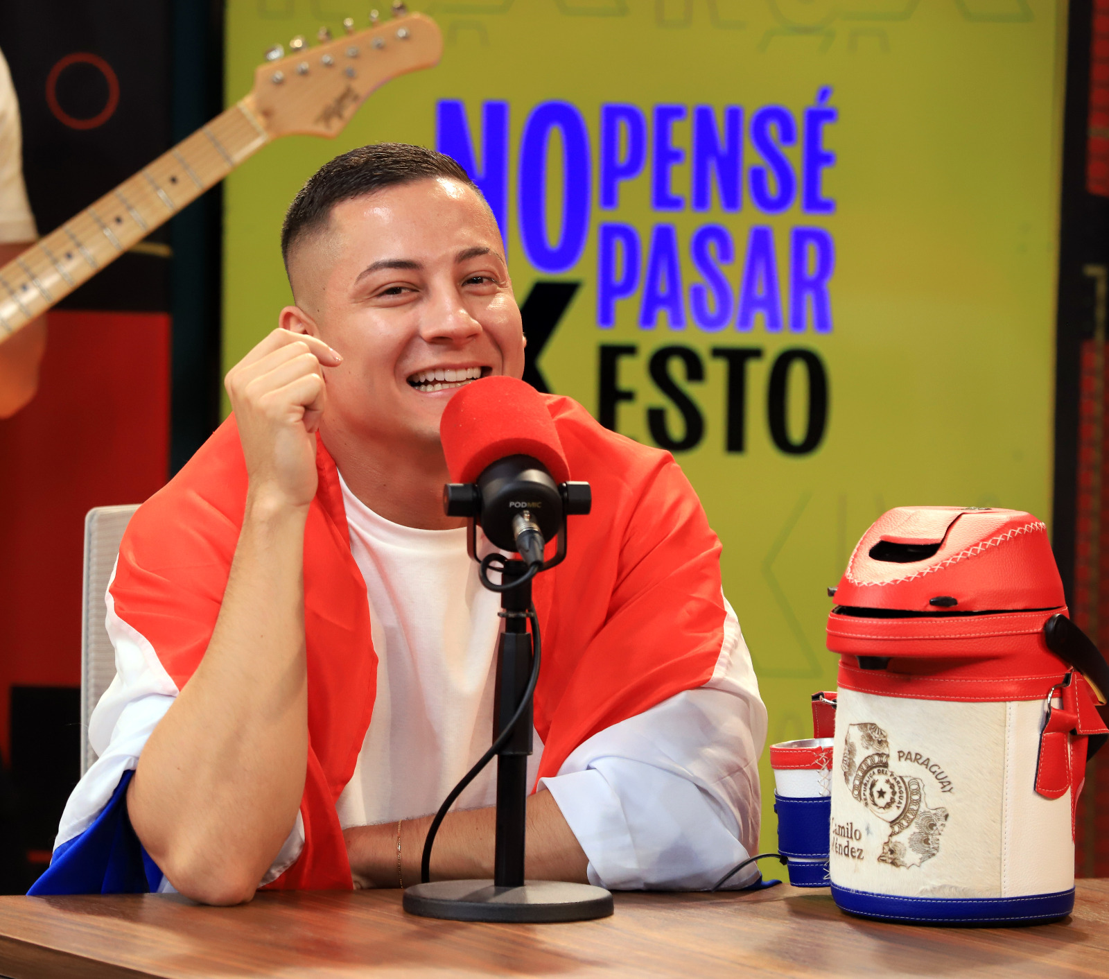 Preparado para el TropiFest: Camilo Méndez ya está en nuestro terruño.