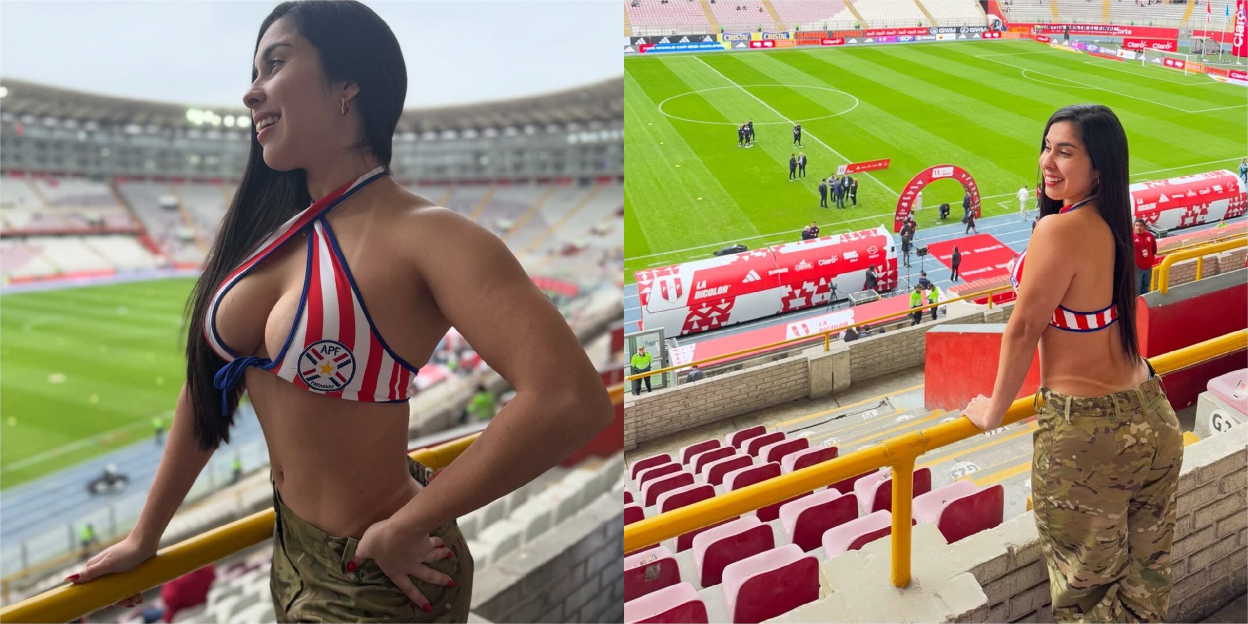 (VIDEO) ¡La modelo Rosy Alderete mostró el momento en que ochuchu paité en Perú!