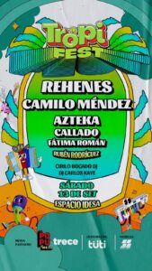 ¡Imperdible Tropi Fest este sábado en Espacio IDESA!