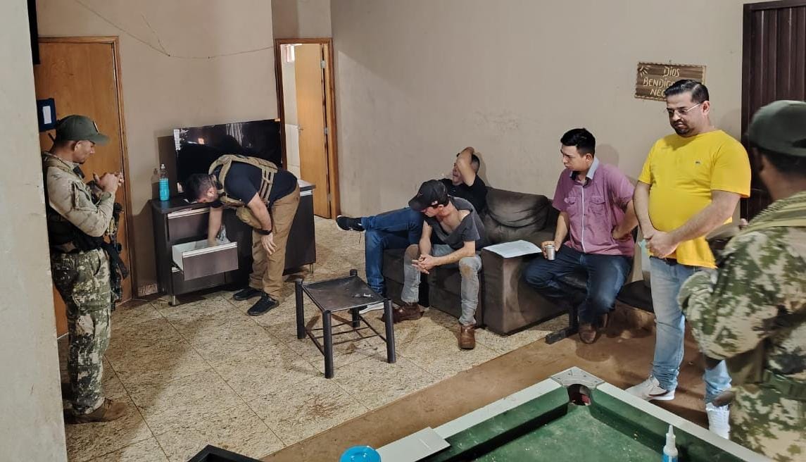 Desarticulan centro logístico del narcotráfico en Pedro Juan Caballero