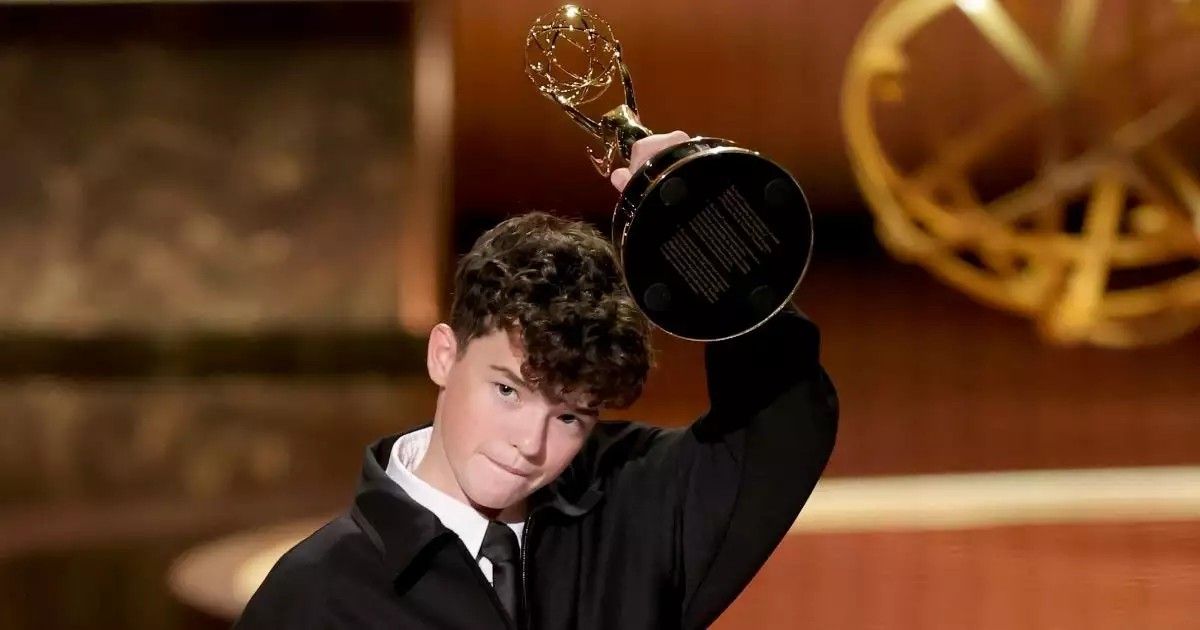 Protagonista de la serie “Adolescencia”, ¡hace historia al ser el actor más joven en ganar un Emmy!