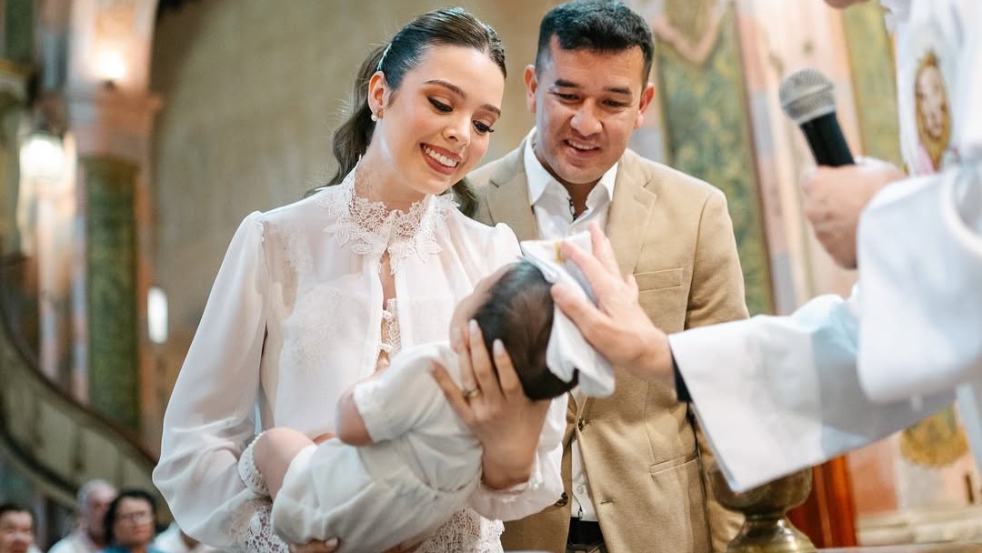 (GALERÍA) ¡Chulinísima! El hijo de Néstor Camacho se volvió cristiano