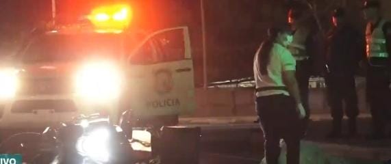Karai perdió control de su moto y chocó en Puente Héroes del Chaco ha ñandereja
