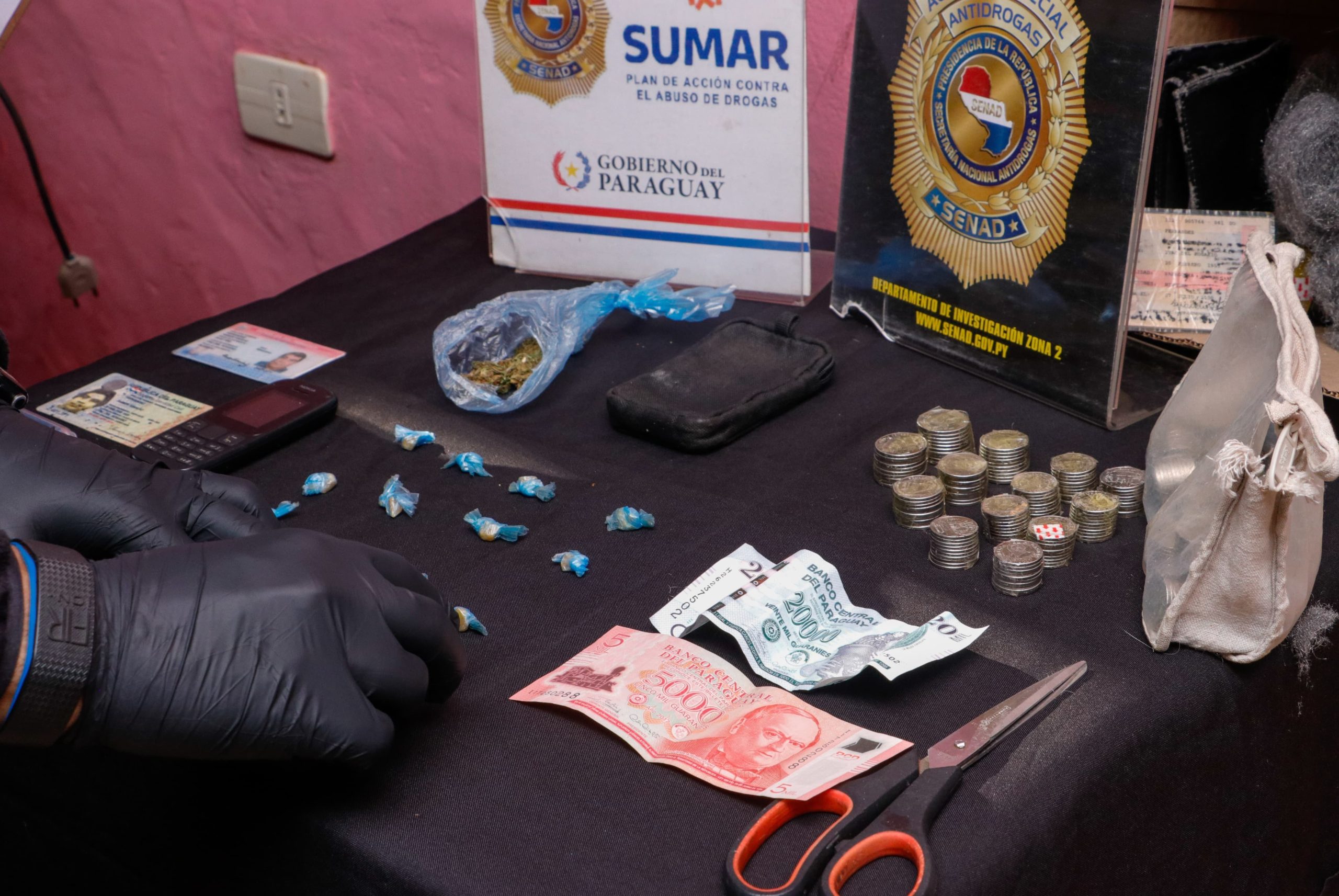 inician proceso contra dos brasileños y un paraguayo por tenencia del “purete”