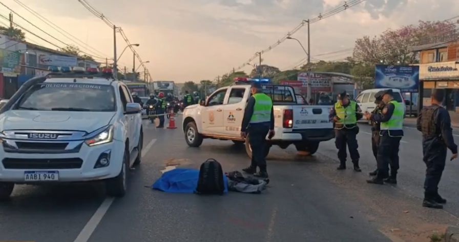 Un karai perdió la vida al intentar cruzar la peligrosa ex Acceso Sur