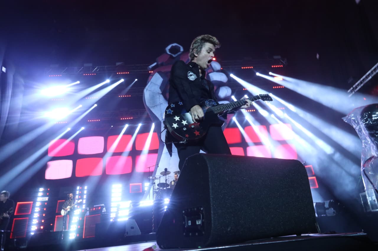 El rollo vibró con Green Day en el Jockey