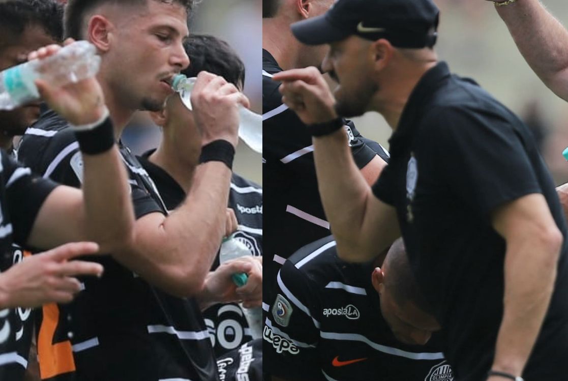 ¿Capasso y Carlos Humberto Paredes se tomaron en la práctica?