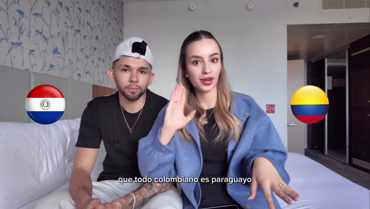 (VIDEO) Julio Enciso y su doñita hicieron un kachiãi juego de palabras